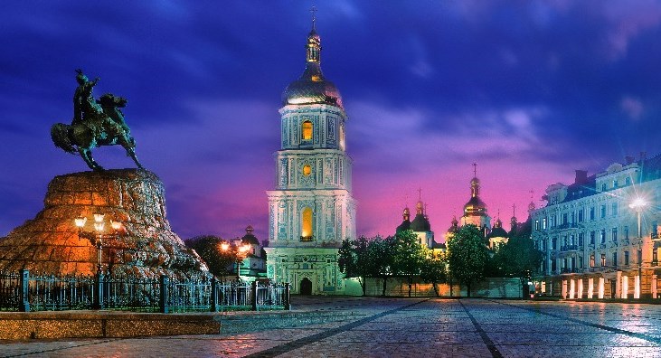 панорама Києва