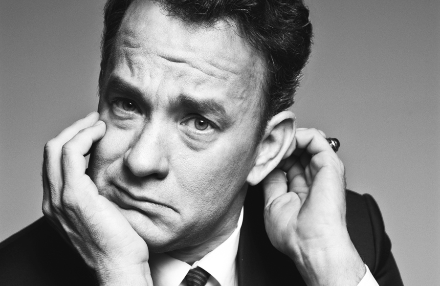 The evolution of Tom Hanks was shown in one video Том Хэнкс
