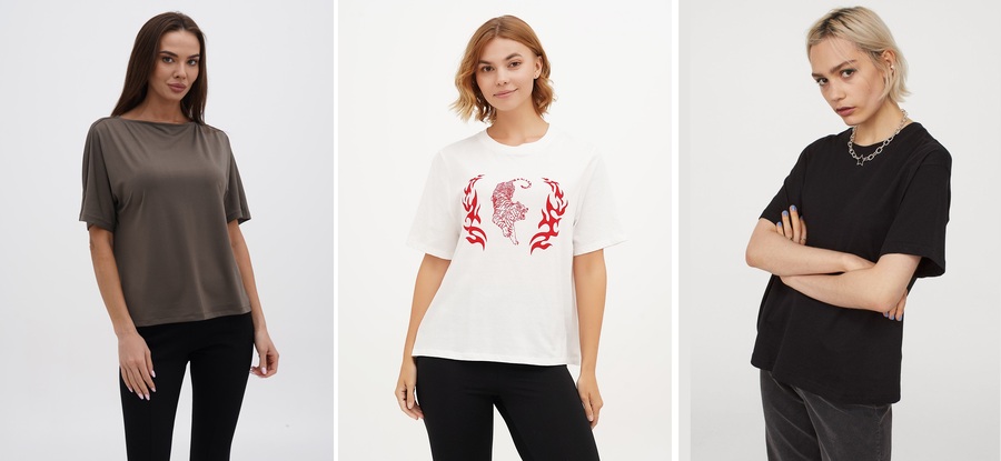 жіночі футболки H&M